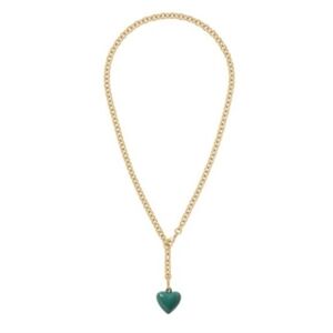 Roxanne Assoulin The Mini Puffy Heart Charm Necklace